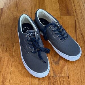 Sperry Men's Navy Canvas Sneakers